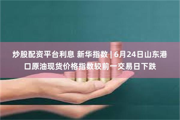 炒股配资平台利息 新华指数 | 6月24日山东港口原油现货价格指数较前一交易日下跌